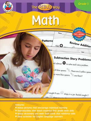 cover image of Math, Grade 1